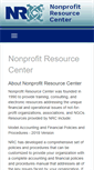 Mobile Screenshot of nonprofitresource.com